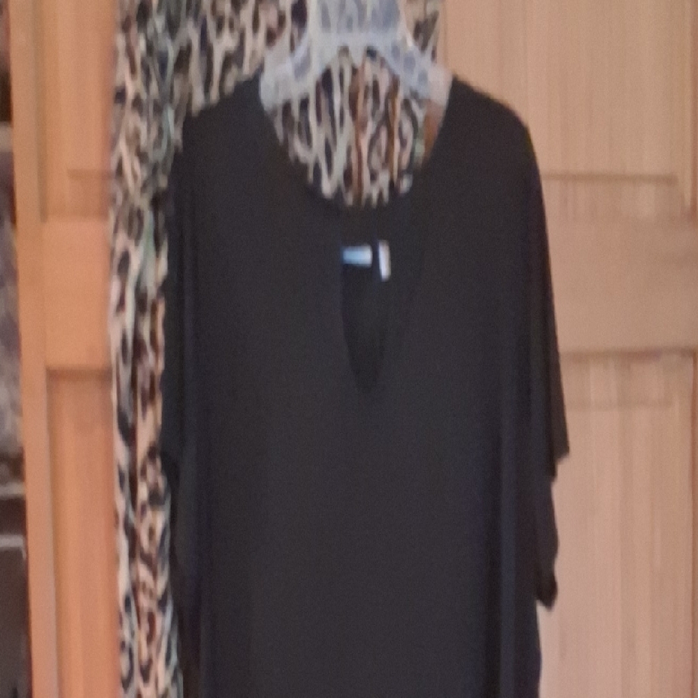 Susan Graver Black Women's Blouse